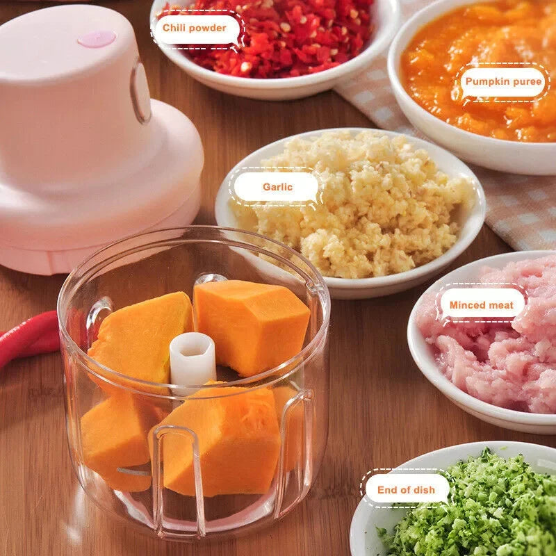 Mini Food Chopper Portable - Size 250ml