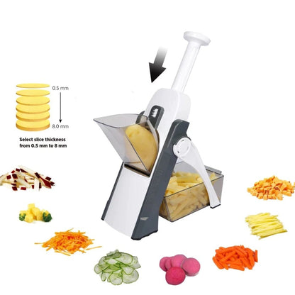 Mandoline Slicer |  Multi‑Purpose Kitchen Chopper