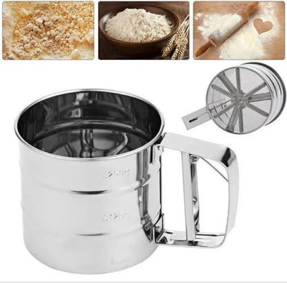 Flour Sifter (آٹا چھاننے کی چھلنی)Stainless Steel