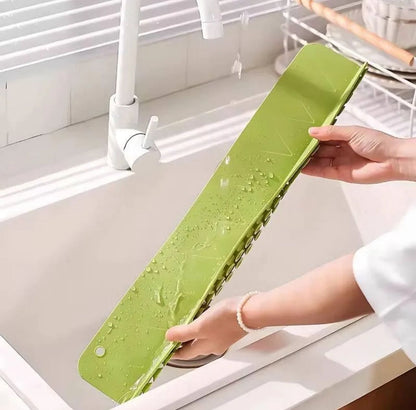 Silicone Sink Splash Guard 16 inch (3 pcs Set) | (Random Color)