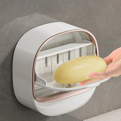 2PCs Soap Box Wall Mounted (set)