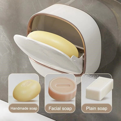 2PCs Soap Box Wall Mounted (set)