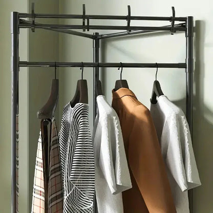 Multifunctional Corner Coat Rack  |  Random Colour