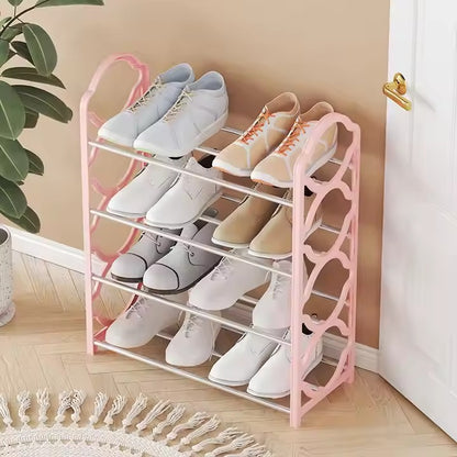 4-Layer Space-Saving Shoe Rack  | Random Colour
