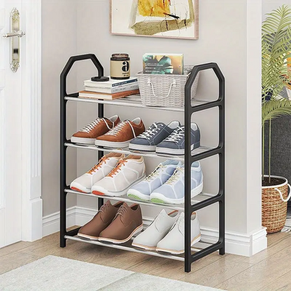 4-Layer Space-Saving Shoe Rack  | Random Colour