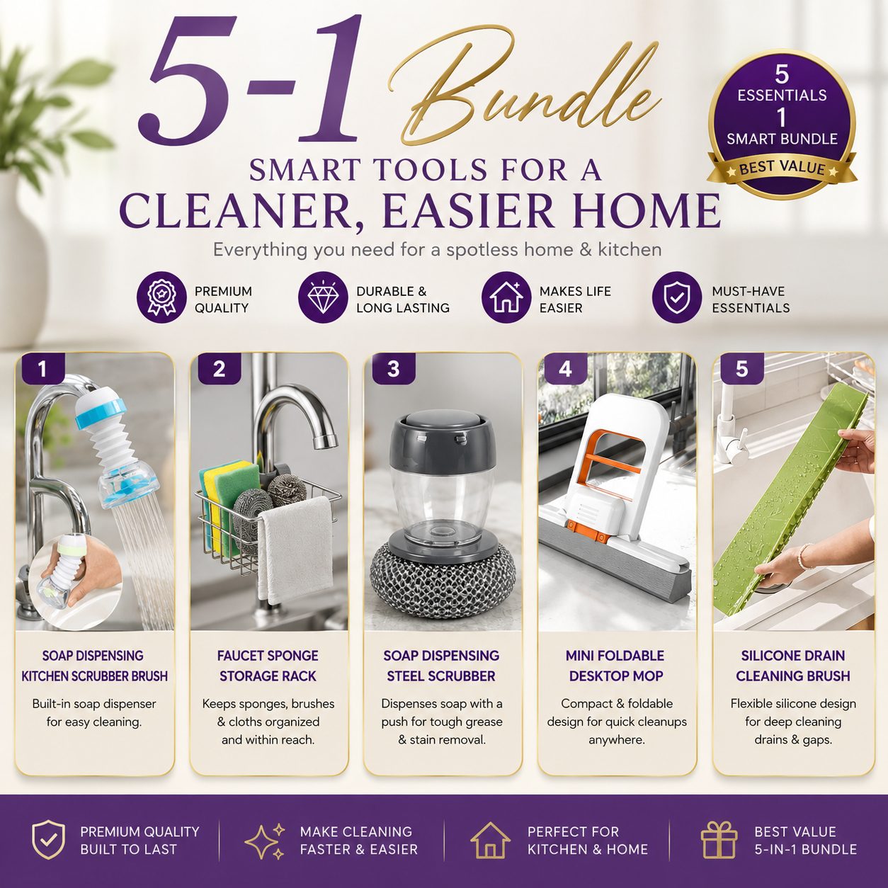 5-in-1 Ultimate Kitchen Bundle