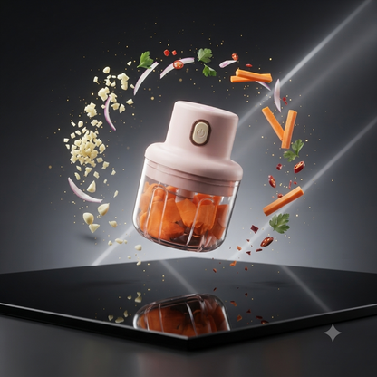 Mini Food Chopper Portable - Size 250ml