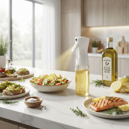 4Pcs Oil And Spice Countertop Set ! 3 Jars  And 1 Oil Bottle