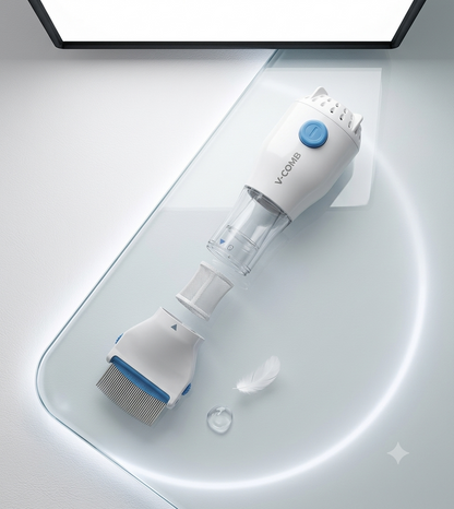 V Comb Electronic Head Lice Removal Machine
