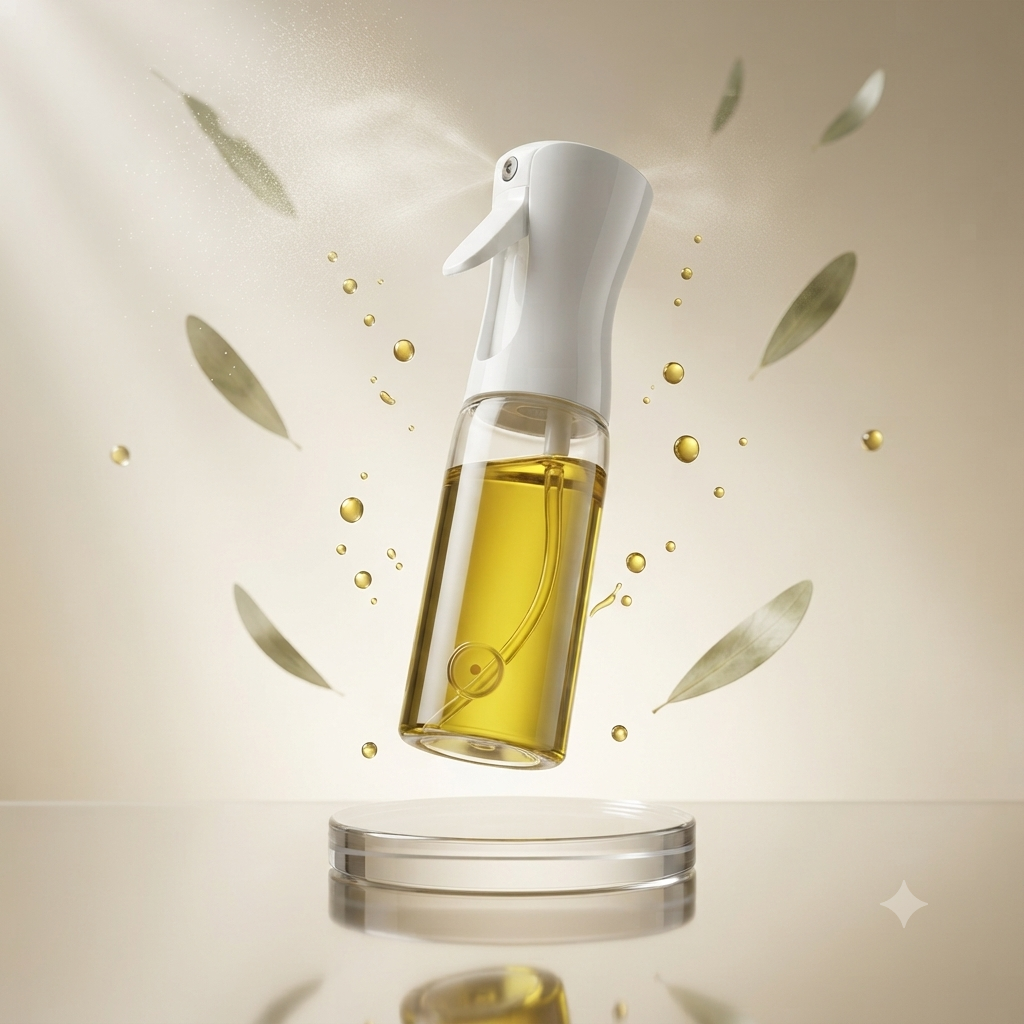 4Pcs Oil And Spice Countertop Set ! 3 Jars  And 1 Oil Bottle