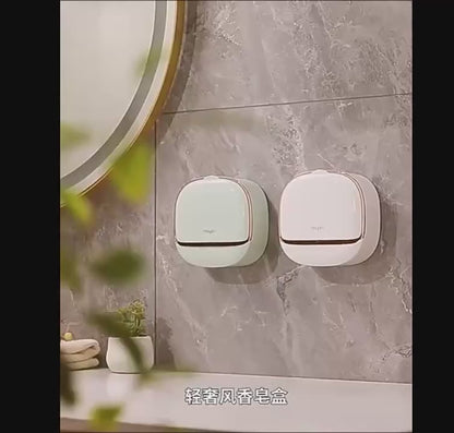 2PCs Soap Box Wall Mounted (set)